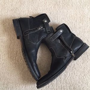 John Varvatos leather boots